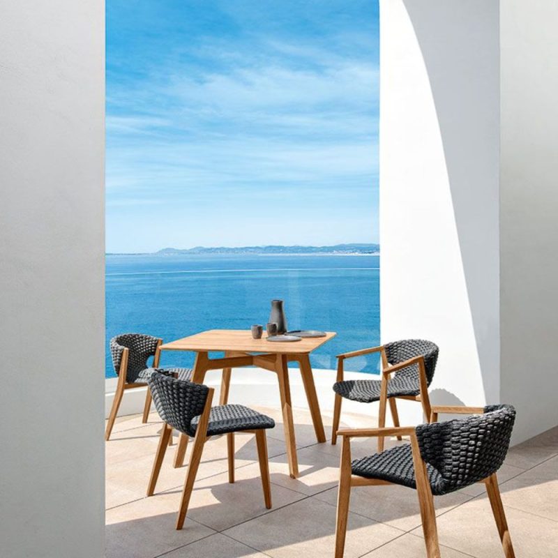 Knit Dining Chair (Outdoor)
