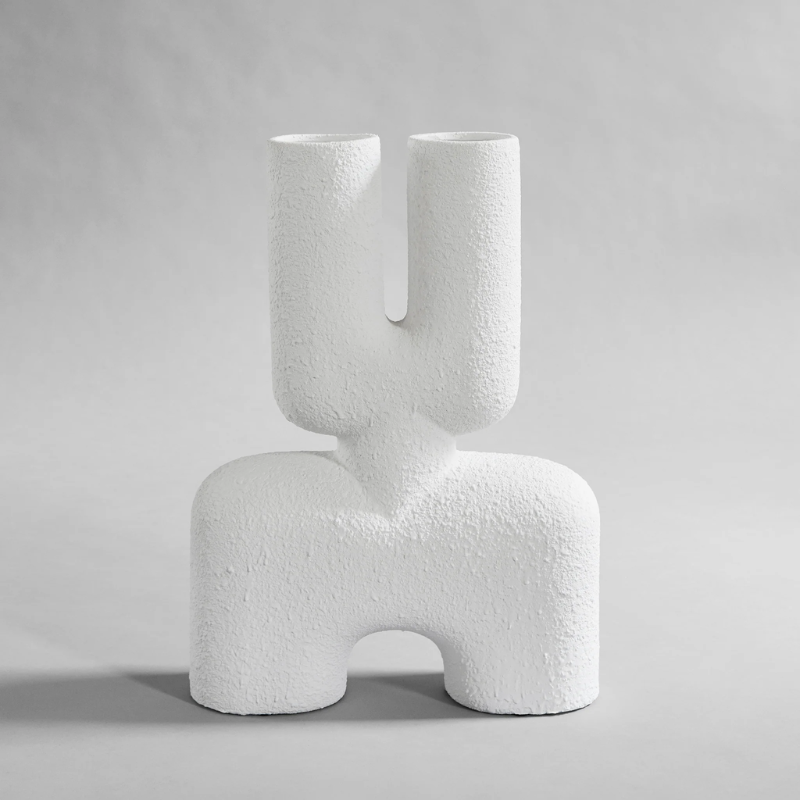 Cobra Vase Double, Medio